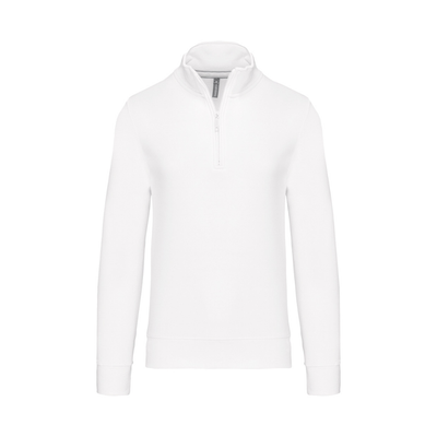 Kariban Zip Neck Sweatshirt