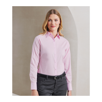 Premier Ladies Long Sleeve Poplin Blouse