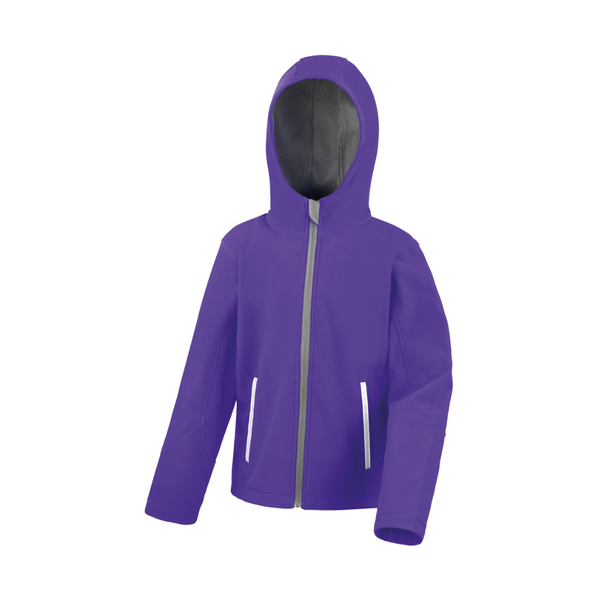 Result Core Kids TX Performance Hooded Soft Shell Jacket