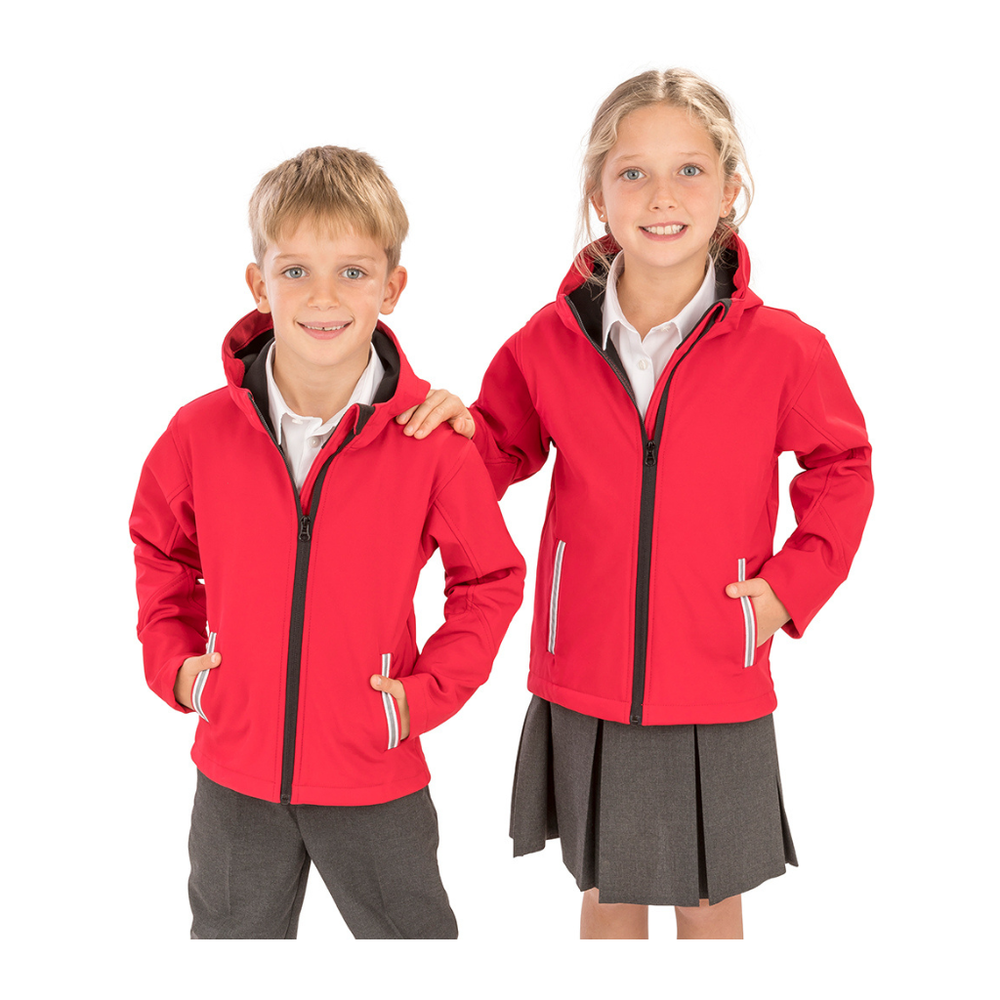 Result Core Kids TX Performance Hooded Soft Shell Jacket