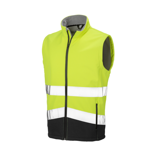 Result Safe-Guard Printable Safety Soft Shell Gilet
