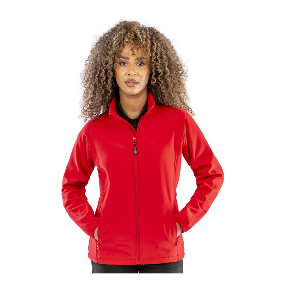 Result Genuine Recycled Ladies Printable Soft Shell Jacket