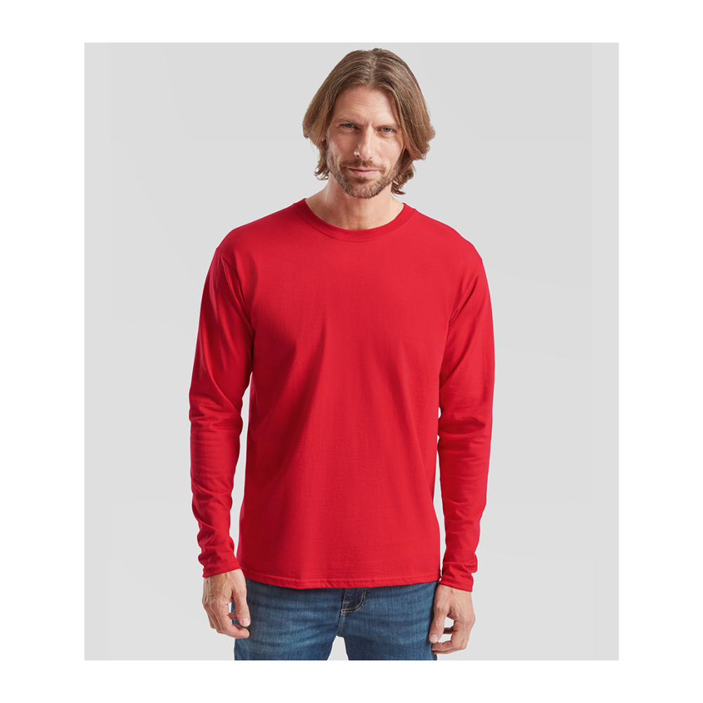 Fruit Loom Iconic 195 Long Sleeve T-Shirt