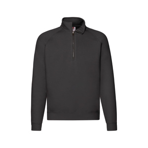Fruit of the Loom Premium Zip Neck Sweatshirt
