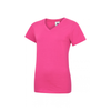Ladies Classic V Neck T Shirt