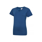 Ladies Classic V Neck T Shirt