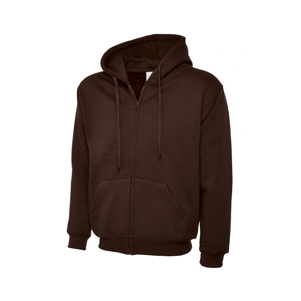 Adults Classic Full Zip Hooded Sweatshirt