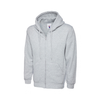 Adults Classic Full Zip Hooded Sweatshirt