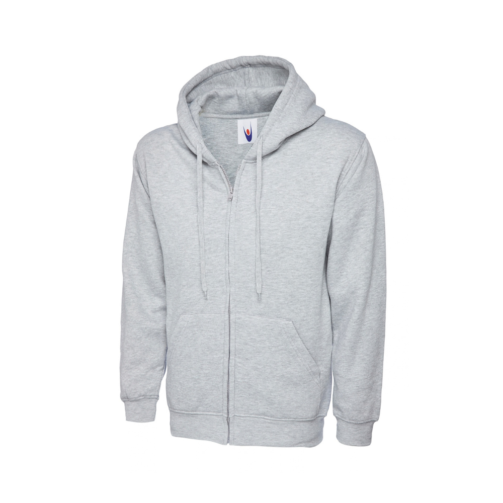 Adults Classic Full Zip Hooded Sweatshirt