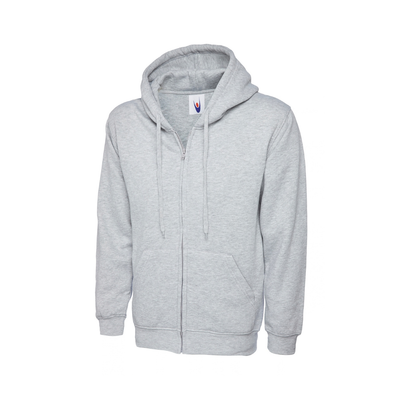 Adults Classic Full Zip Hooded Sweatshirt
