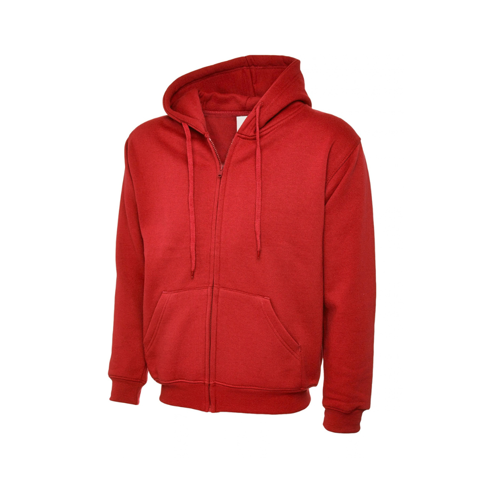 Adults Classic Full Zip Hooded Sweatshirt