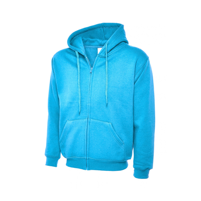 Adults Classic Full Zip Hooded Sweatshirt
