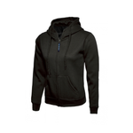 Ladies Classic Full Zip Hooded Sweatshirt