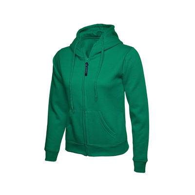 Ladies Classic Full Zip Hooded Sweatshirt