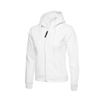 Ladies Classic Full Zip Hooded Sweatshirt