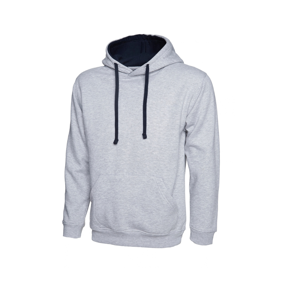 Contrast Hooded Sweatshirt