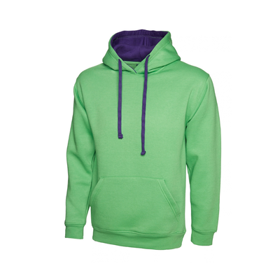 Contrast Hooded Sweatshirt
