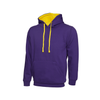 Contrast Hooded Sweatshirt