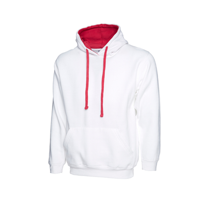 Contrast Hooded Sweatshirt