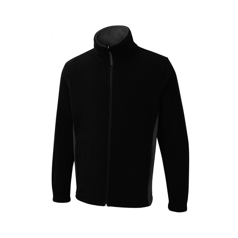 Uneek Two Tone Full Zip Fleece Jacket