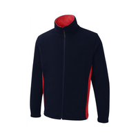 Uneek Two Tone Full Zip Fleece Jacket