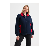 Uneek Two Tone Full Zip Fleece Jacket