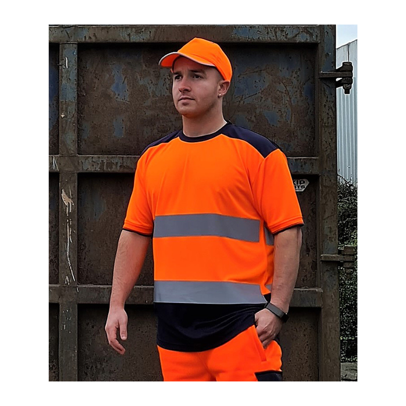 Yoko Hi-Vis Two Tone T-Shirt