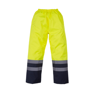Yoko Hi-Vis Two Tone Waterproof Overtrousers