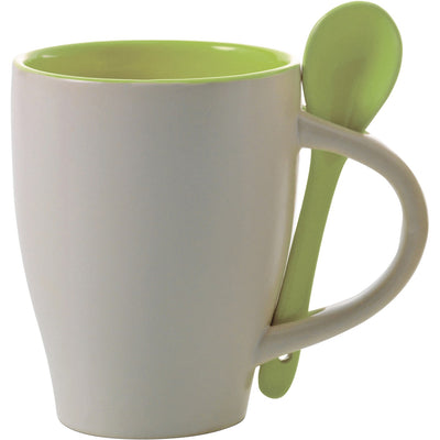 Ayley Coffee mug with spoon (300ml)