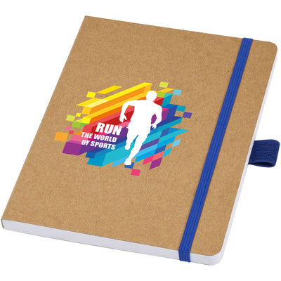 Branded Berk recycled paper notebook