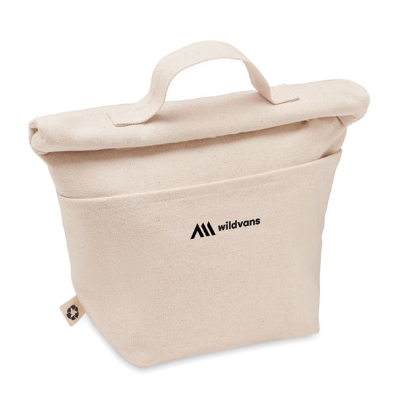 Branded Recycled cotton cooler bag