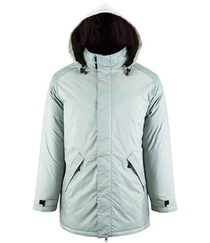SOL'S Unisex Robyn Padded Jacket Metal Grey