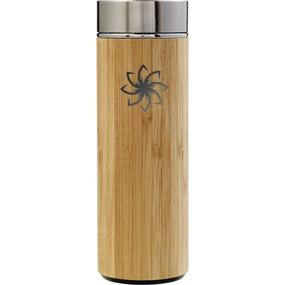 Allensgreen Bamboo bottle with tea infuser (420 ml)