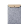 Branded VINGA Albon GRS recycled felt 17" laptop sleeve