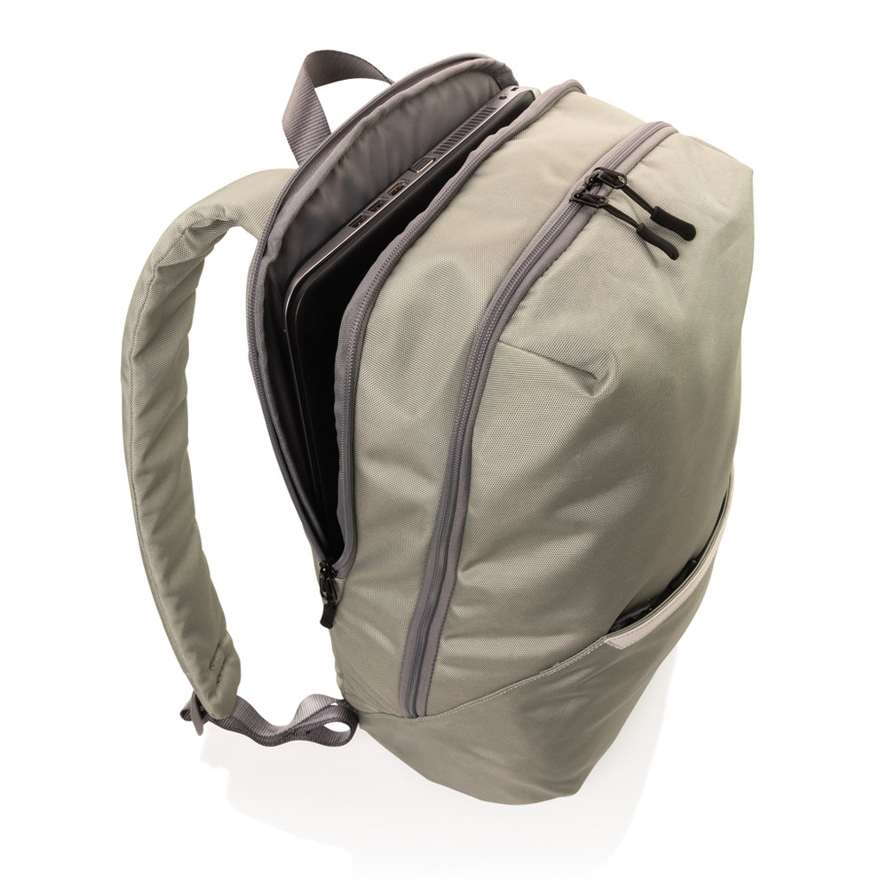 Branded Impact AWARE™ 1200D 15.6'' modern laptop backpack