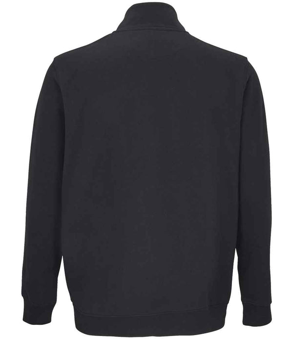 SOL'S Unisex Cooper Full Zip Sweat Jacket Black