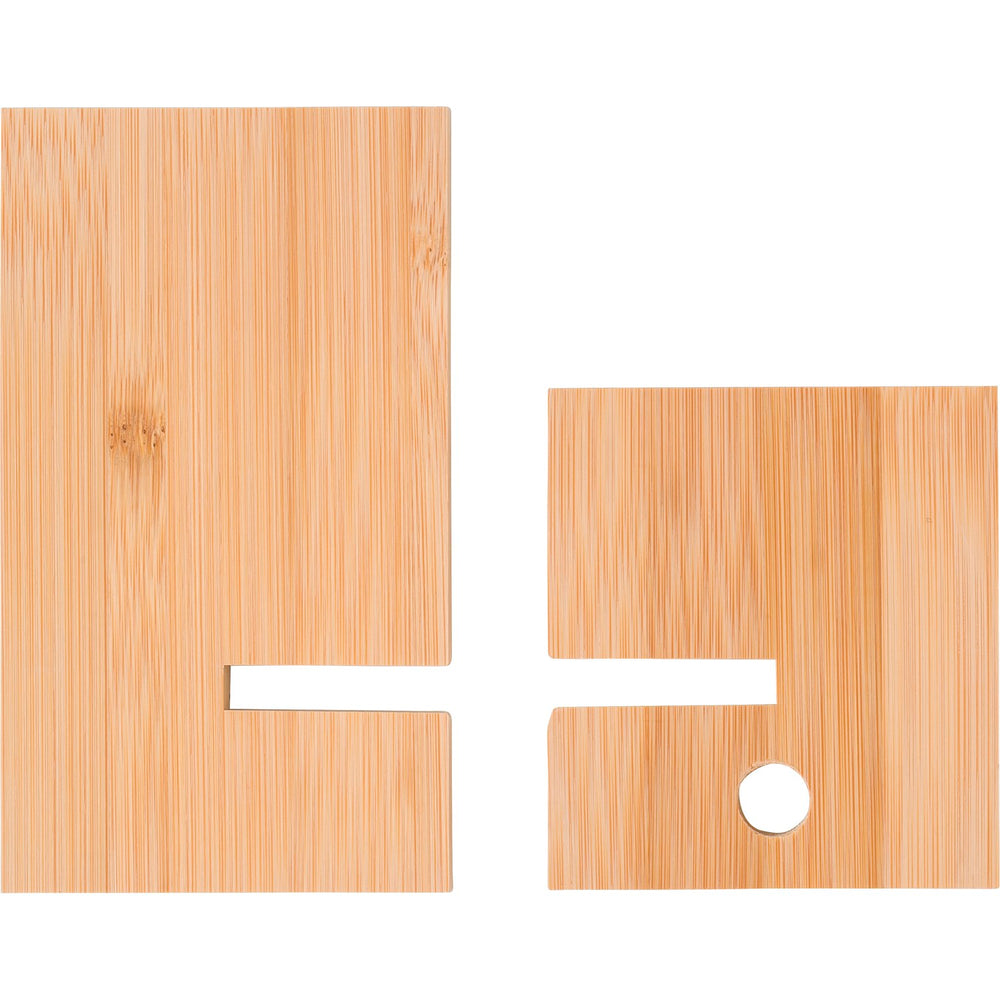 Branded Apperley Bamboo phone stand