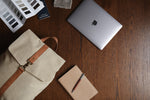 Branded VINGA Bosler backpack GRS recycled canvas