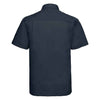 Russell Collection Short Sleeve Easy Care Poplin Shirt