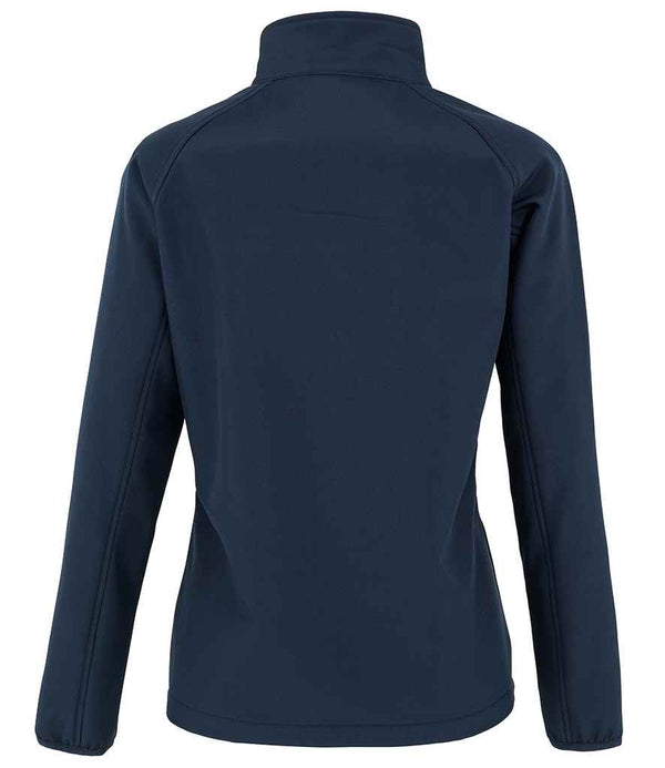 Result Genuine Recycled Ladies Printable Soft Shell Jacket Navy