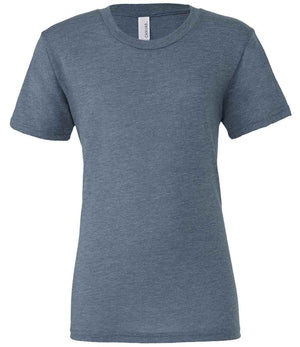 Canvas Unisex Tri-Blend T-Shirt Denim Tri-Blend
