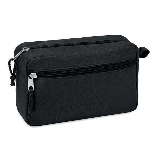 Branded Hemp toilet bag hemp 200 gr/m²