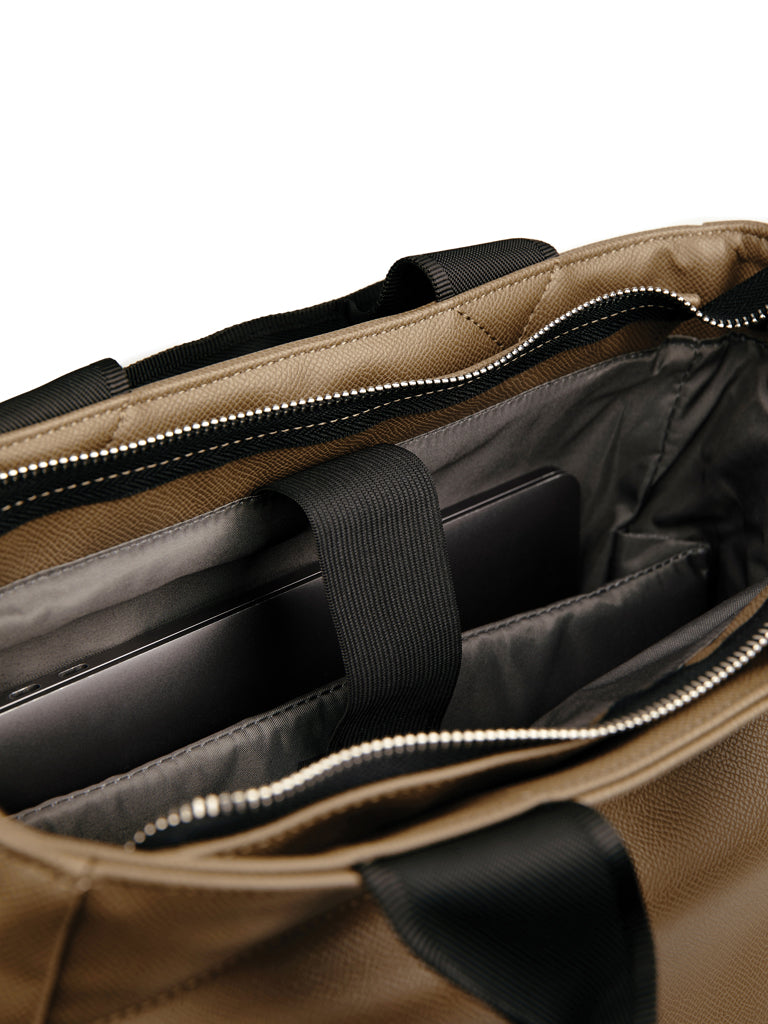 Branded VINGA Bermond RCS recycled PU backpack