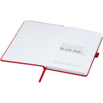Branded Honua A5 recycled paper notebook with recycled PET cover