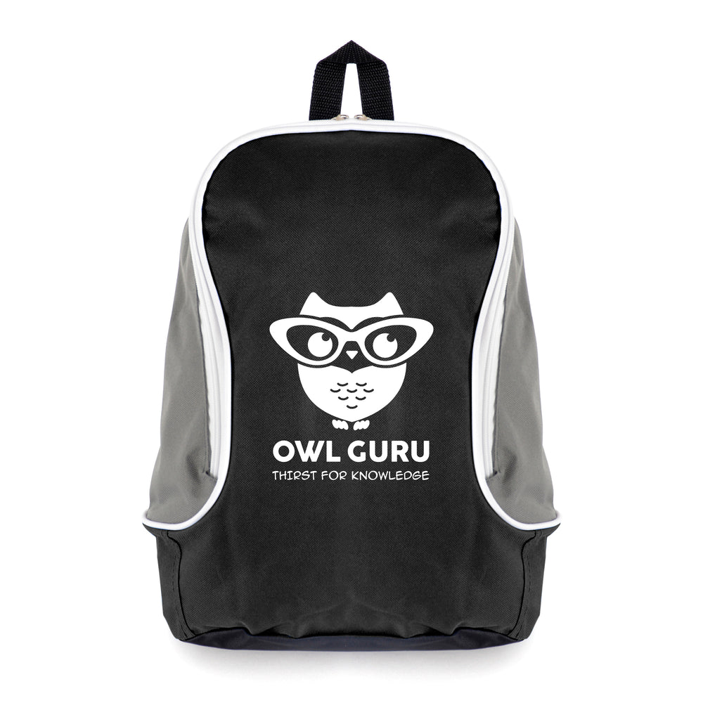 Branded 600D polyester rucksack
