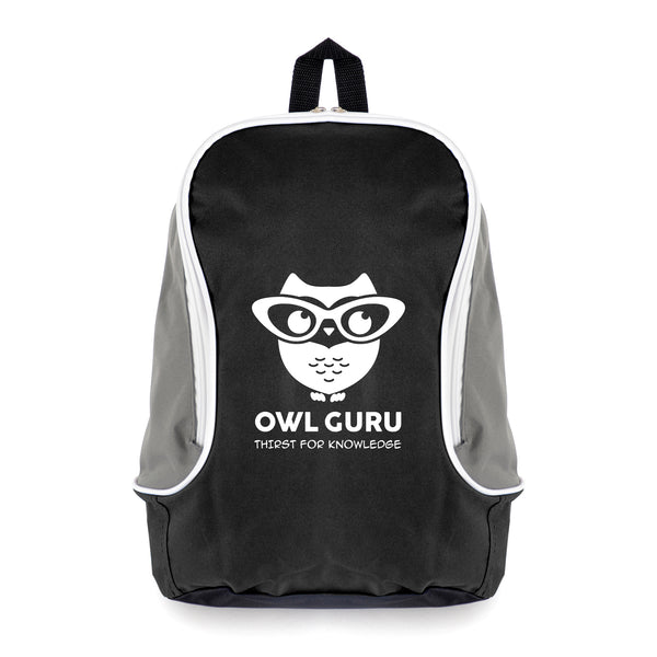 Branded 600D polyester rucksack