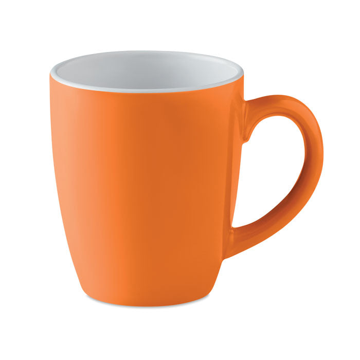 Branded Ceramic coloured mug 290 ml