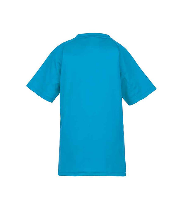 Spiro Kids Impact Performance Aircool T-Shirt Ocean Blue