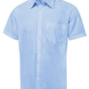 Branded Men's Short Sleeve Poplin Shirt