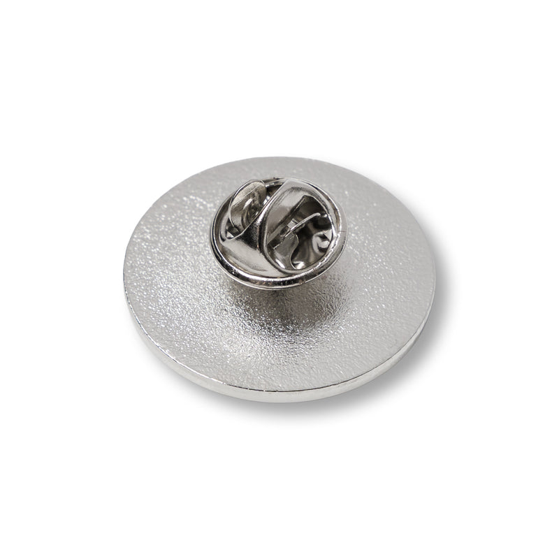 Express Printed Duo Pin Badge - Round 